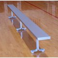 Gt Grandstands By Ultraplay 21' Aluminum Park Bench Without Back, Portable and/or Surface Mount BE-DE02100